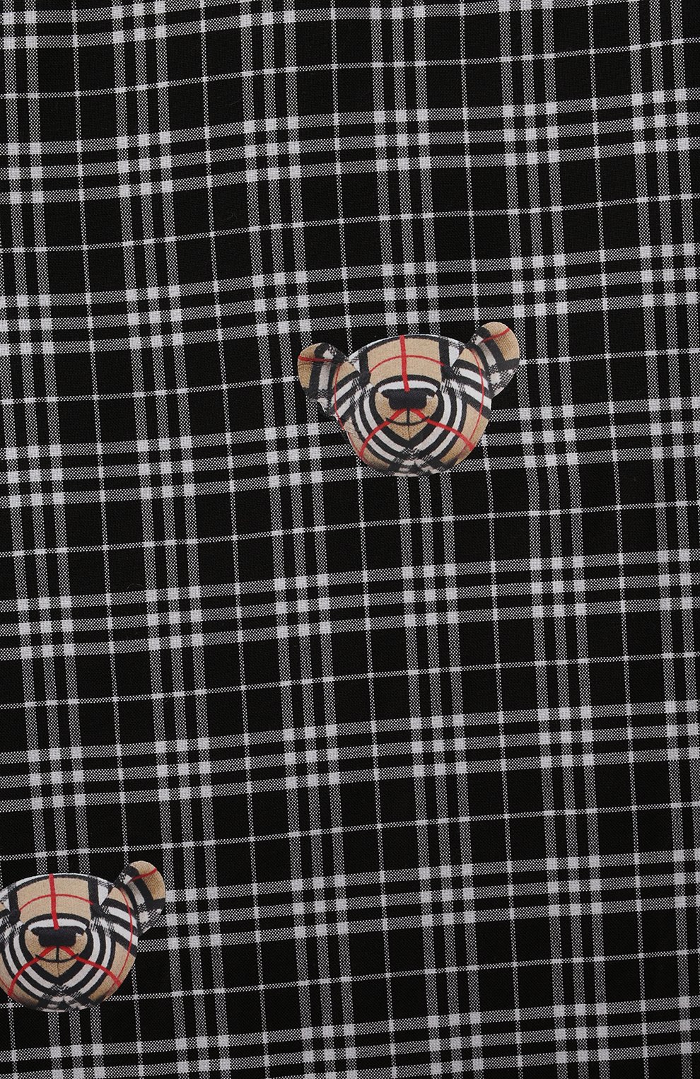 Хлопковая блузка BURBERRY, арт. 8040971, фото 3