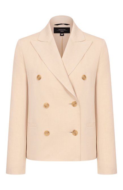 Женский жакет из вискозы и льна WEEKEND MAX MARA, арт. WEDNEMBI