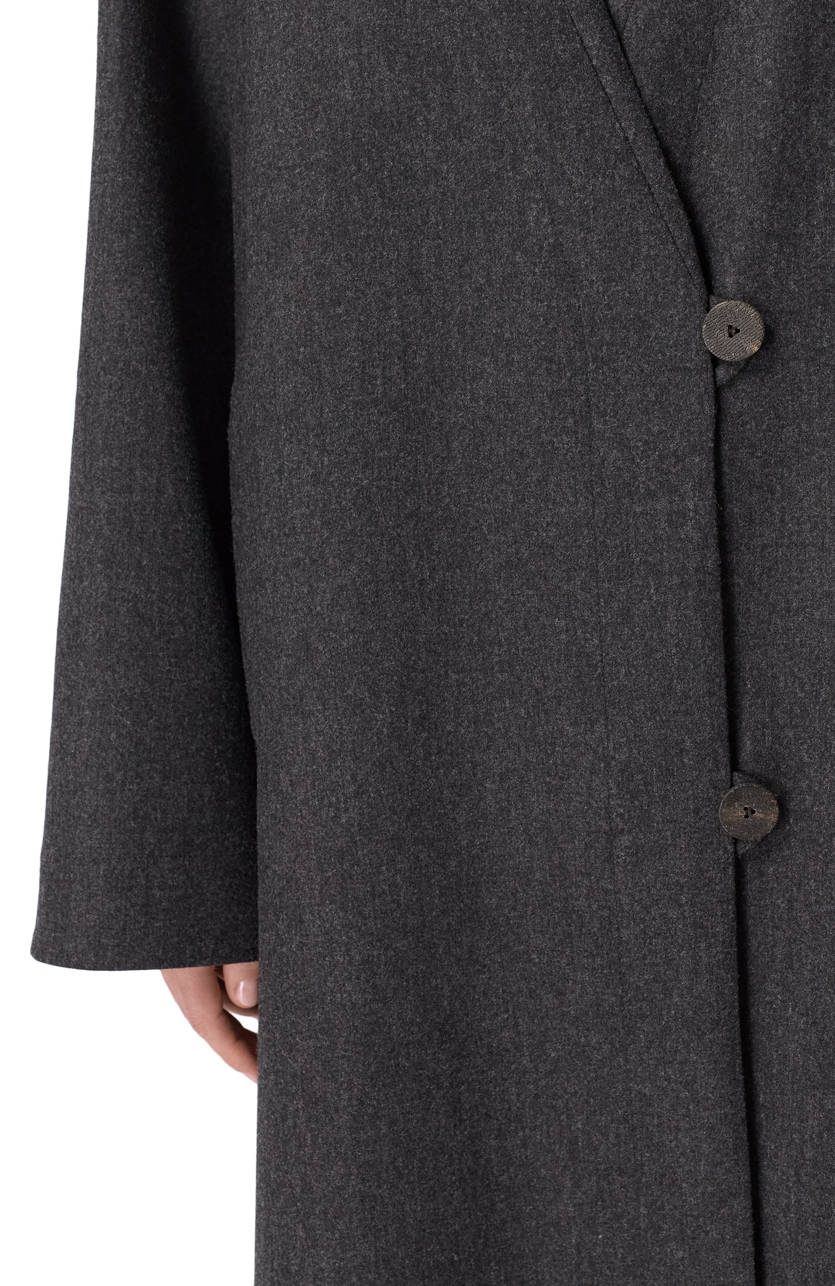 Пальто из шерсти и кашемира GIORGIO ARMANI, арт. GW003531/TE22985, фото 5