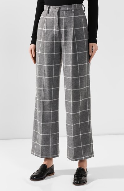 Брюки в клетку FORTE DEI MARMI COUTURE, арт. FFW19-1006, фото 3