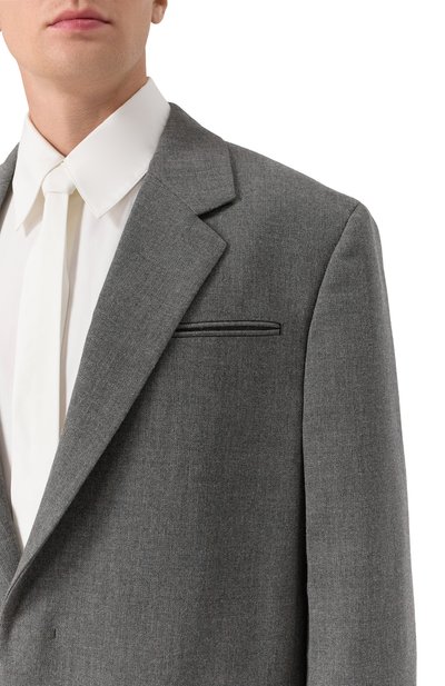 Шерстяной пиджак JIL SANDER, арт. J22BN0264-J41558, фото 5