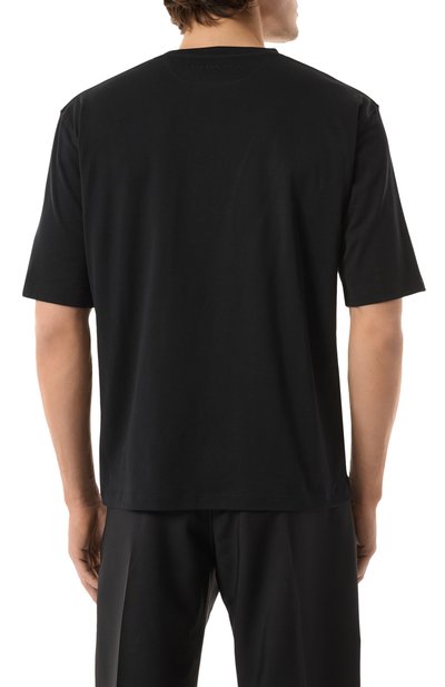 Хлопковая футболка STEFANO RICCI, арт. MNH5103980/LUXT, фото 4