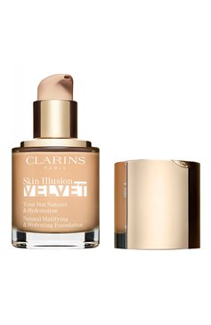 Увлажняющий тональный крем с матовым покрытием skin illusion velvet, 103n ivory (30ml) CLARINS  цвета, арт. 80079894 | Фото 3 (Финишное покрытие: Матовый; Нос: Не проставлено; Региональные ограничения белый список (Axapta Mercury): Не проставлено; SPF фильтр: Минимальный (0-5))