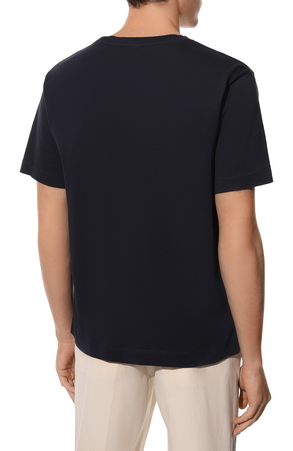 Хлопковая футболка DRIES VAN NOTEN, арт. 222-021186-5600, фото 4