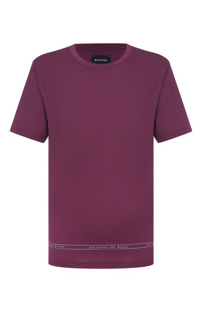 Мужская хлопковая футболка KITON, арт. UMK0824K340