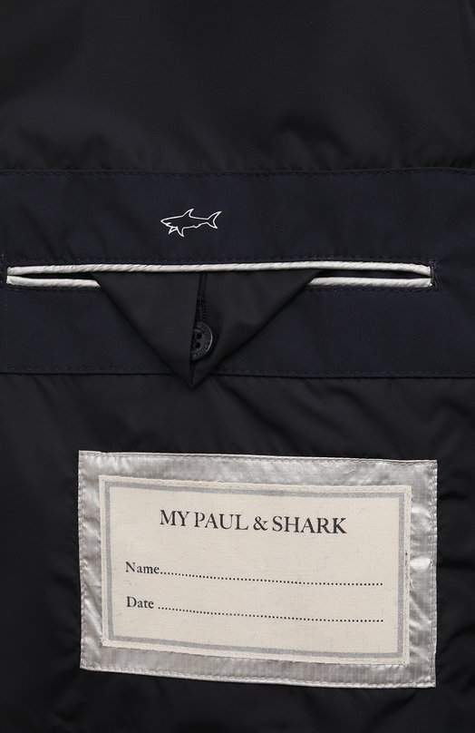 Утепленный бомбер Paul&Shark C0P2003 Синий  C0P2003 Фото 6