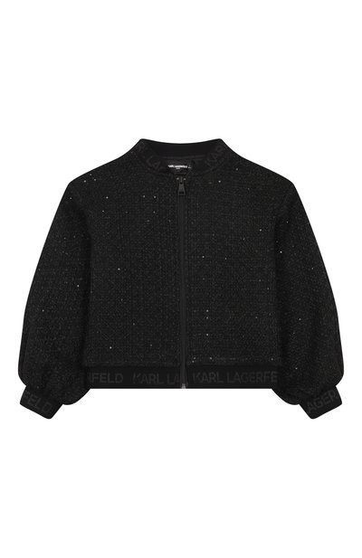 Бомбер KARL LAGERFELD KIDS, арт. Z30605