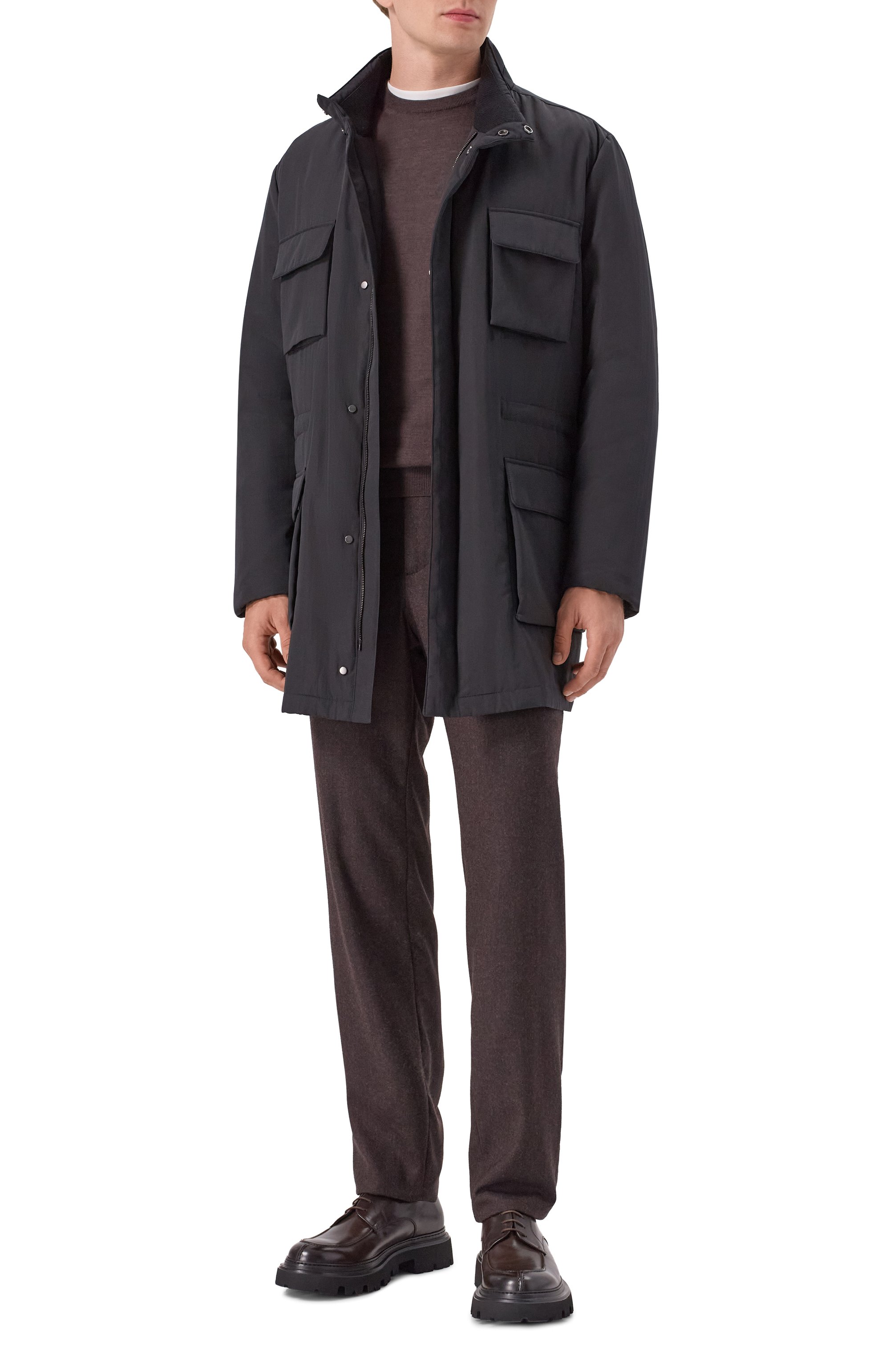 Кожаные дерби CORNELIANI, арт. 26TM72-2620914, фото 2