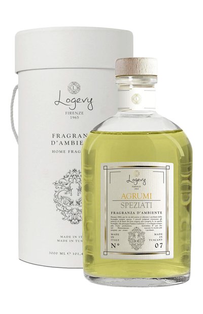 Диффузор agrumi speziati / "пр яный цитрус" (ваза 3000ml + рефил 6x500ml) LOGEVY FIRENZE 1965, арт. 8050519370066, фото 2
