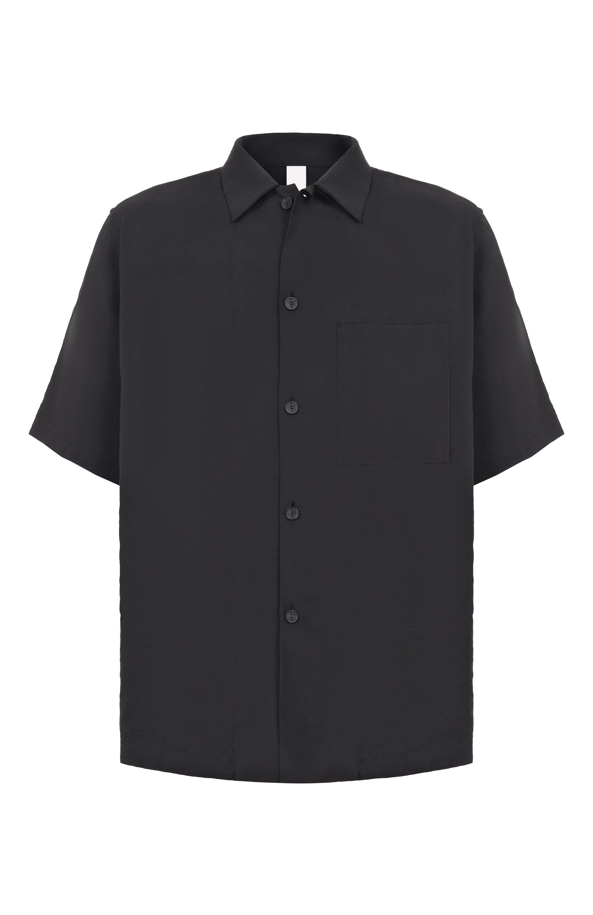 Рубашка HEVO черного цвета по цене 27100 руб., арт. N0V0LIC/L711, фото 1 Рубашка HEVO, арт. N0V0LIC/L711, фото 1