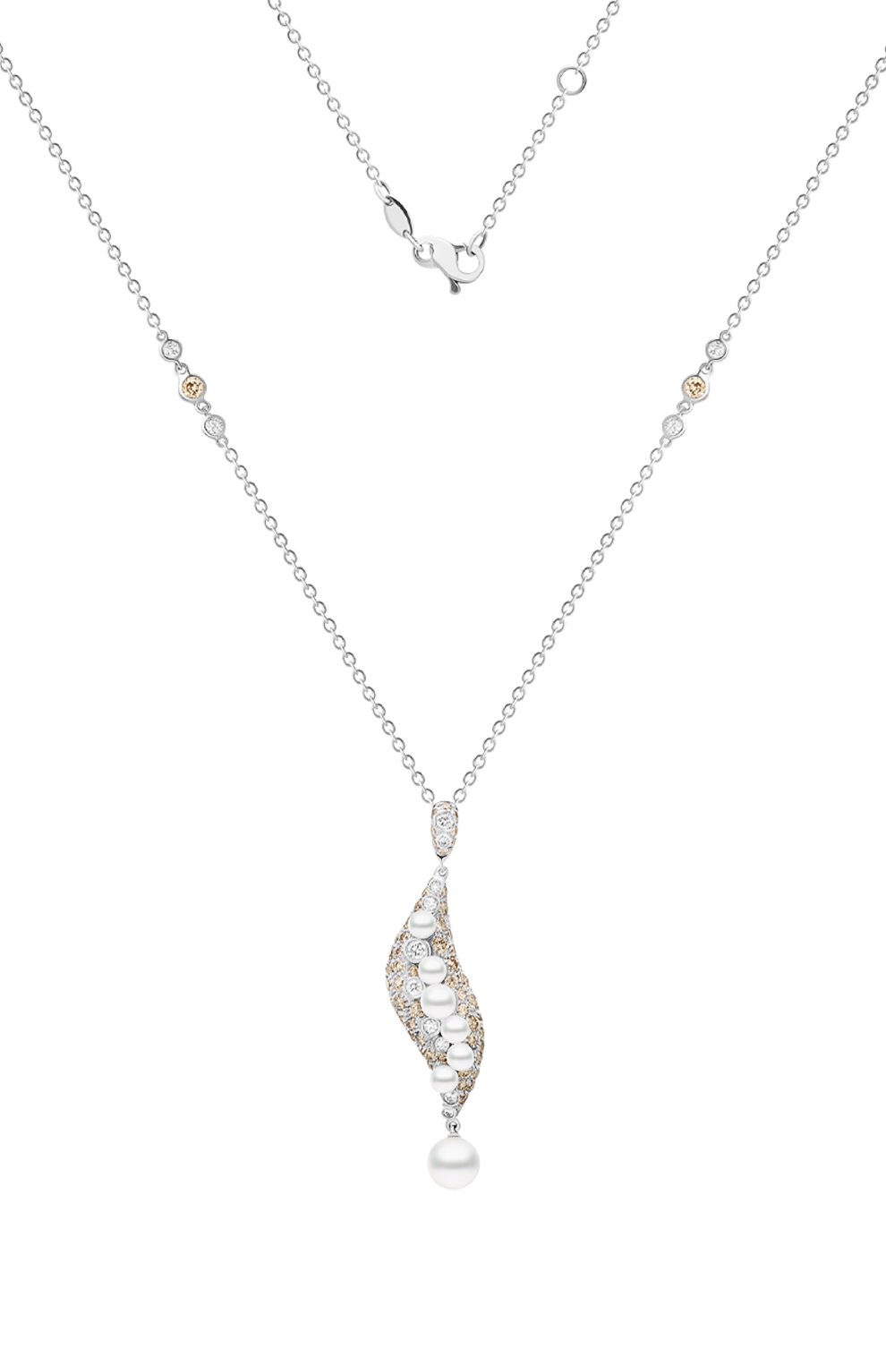 Кулон UTOPIA бесцветного цвета по цене 981500 руб., арт. YBP4BHFW, фото 2 Кулон UTOPIA, арт. YBP4BHFW, фото 2