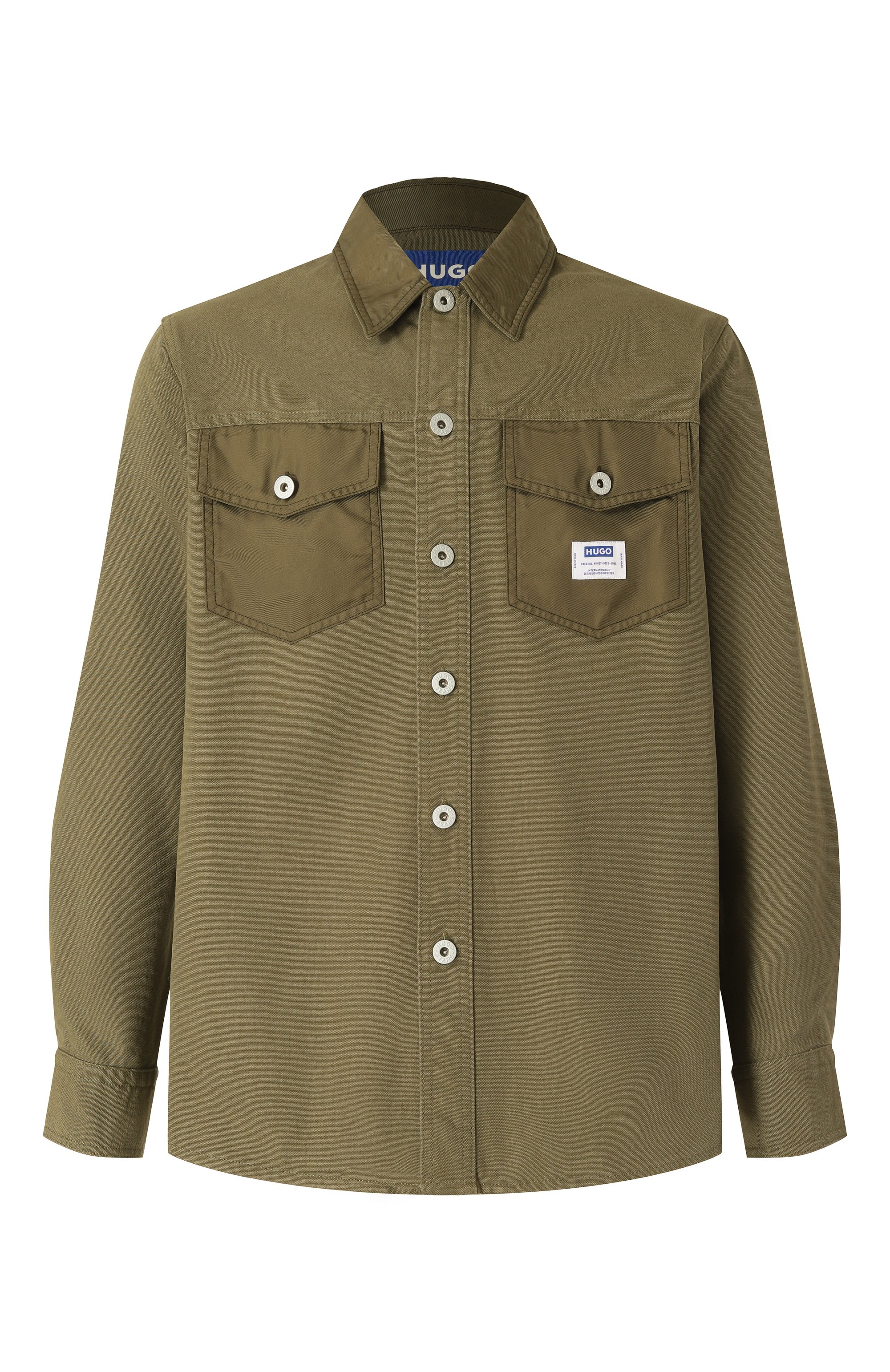 Хлопковая рубашка HUGO BLUE, арт. 50534194, фото 1