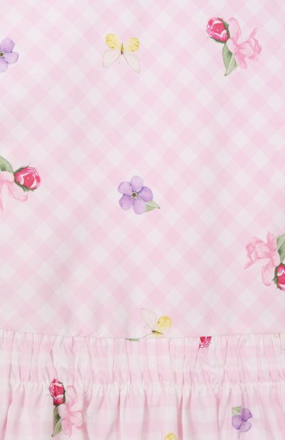 Хлопковая блузка MONNALISA, арт. 11G301, фото 3