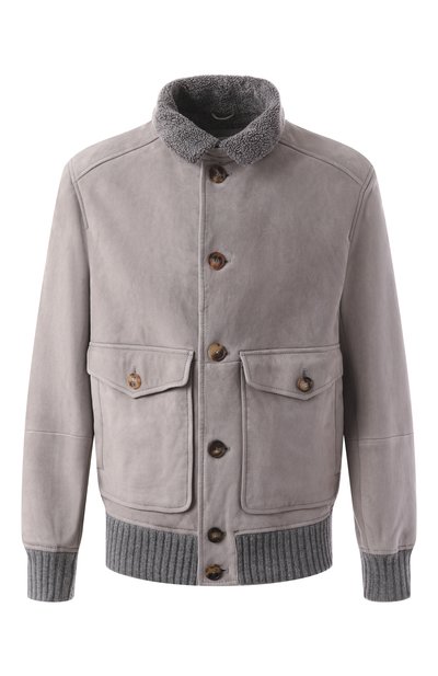 Мужская дубленка из овчины BRUNELLO CUCINELLI, арт. MPMLV1952
