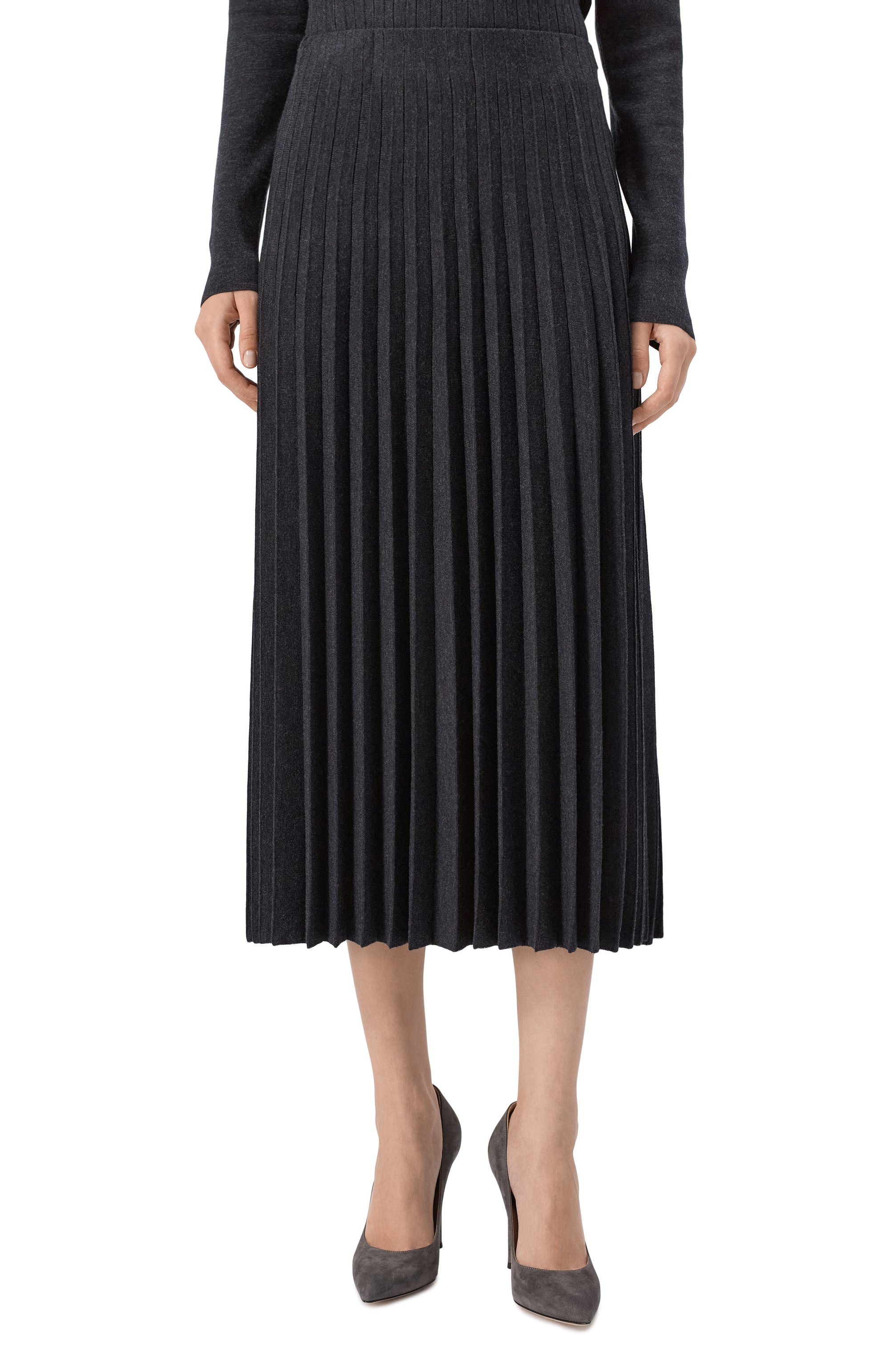 Юбка из шерсти и шелка AGNONA, арт. KG02020E/9D180NE, фото 3