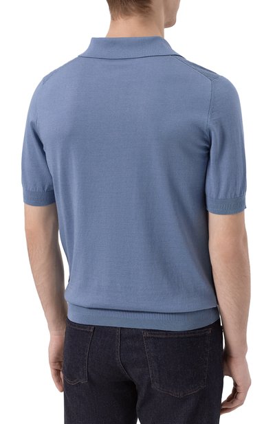 Поло из шелка и хлопка ZILLI, арт. KLP002M0145VZWE00, фото 4