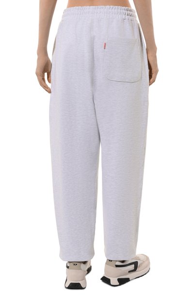 Хлопковые джоггеры AECA WHITE, арт. AWCMFWBDBSLSO001C0.LIGHT GREY (XL), фото 4