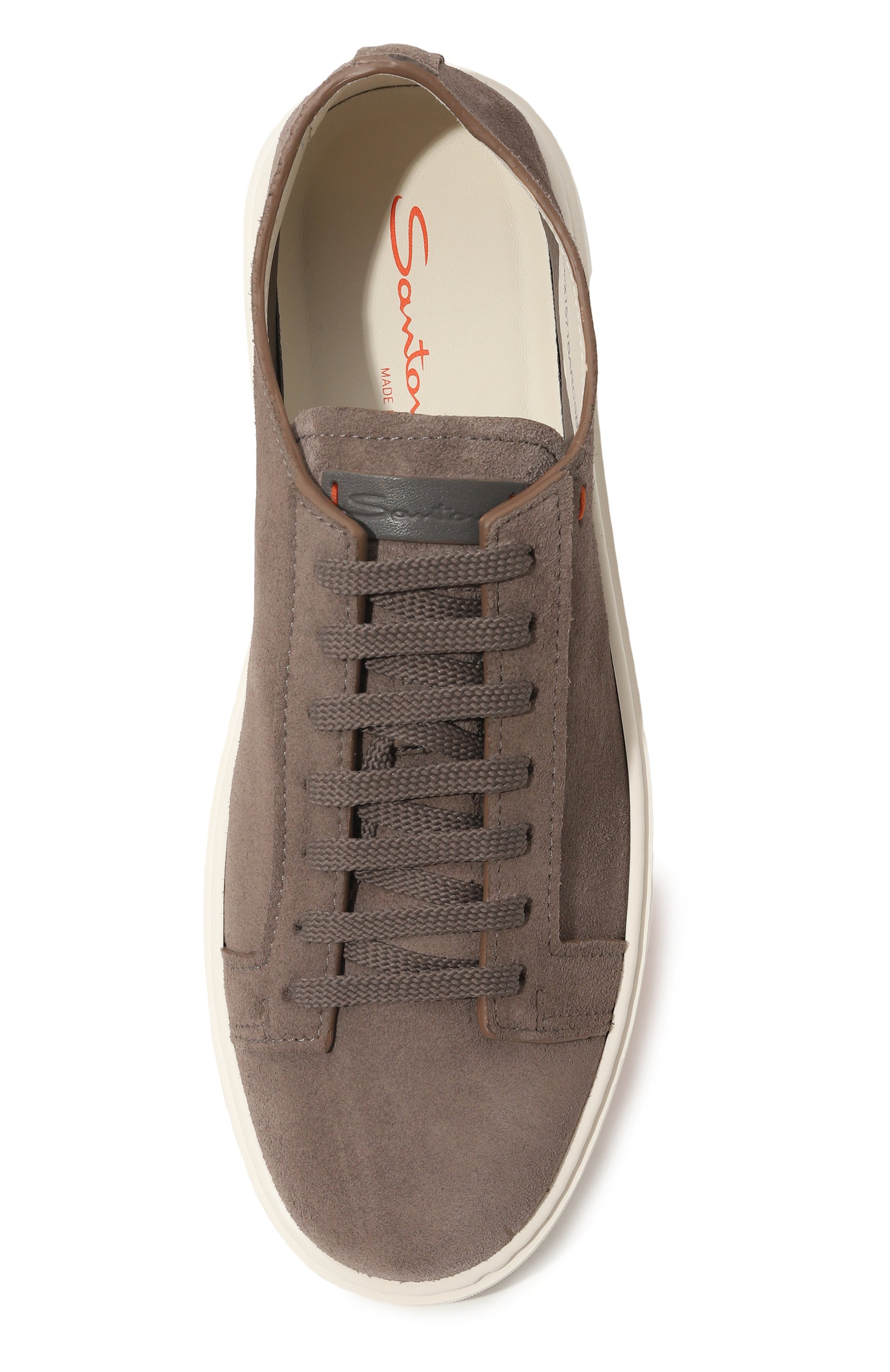 Замшевые кеды cleanic SANTONI, арт. MBCD21571BARCSB7E82, фото 6