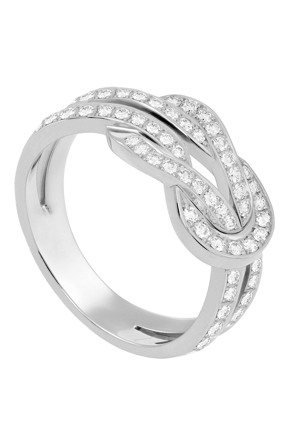 Кольцо FRED бесцветного цвета по цене 780000 руб., арт. 4B0869-000, фото 1 Кольцо FRED, арт. 4B0869-000, фото 1