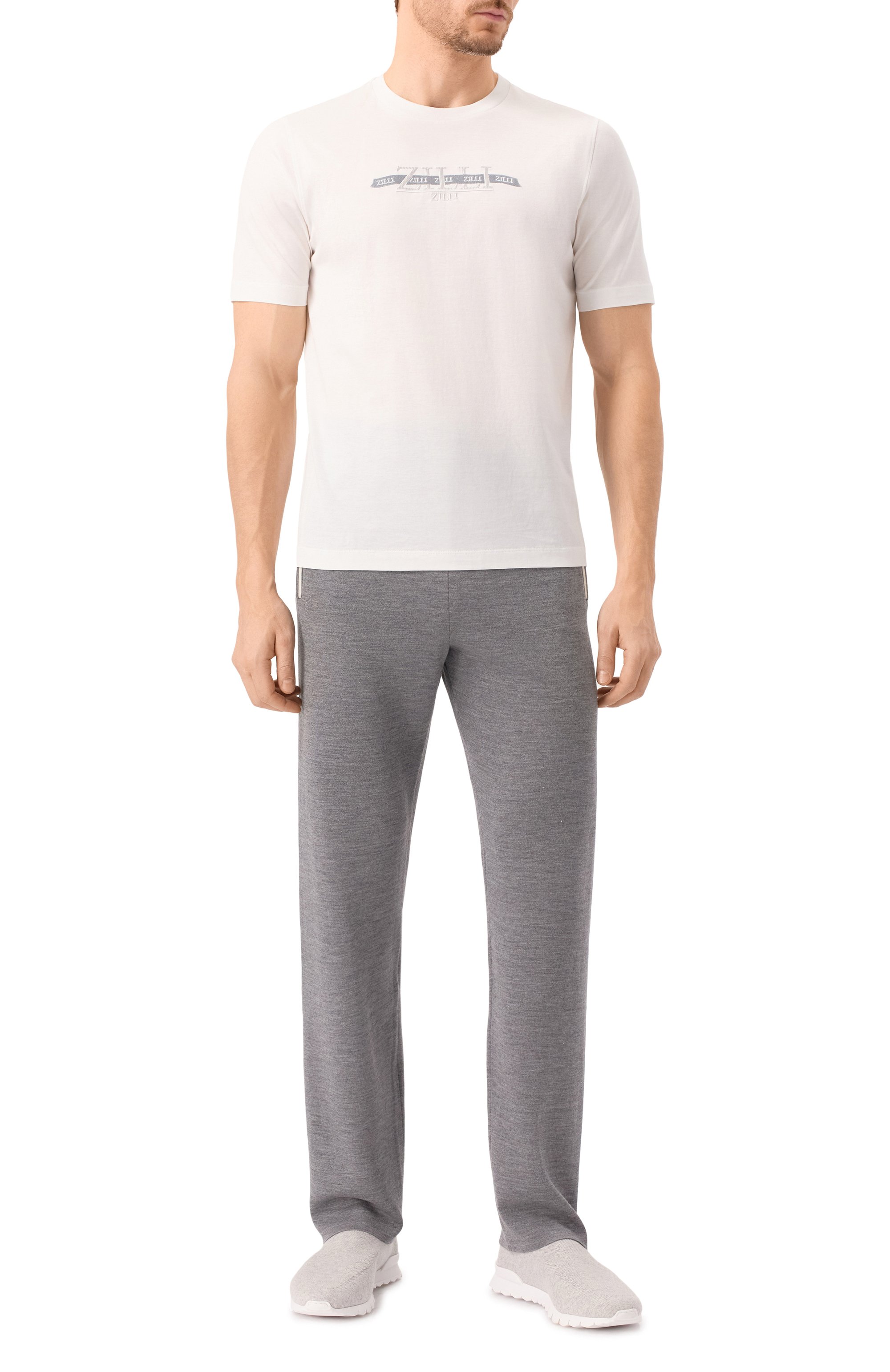 Хлопковая футболка ZILLI, арт. TSR001M0110VLGS00, фото 2