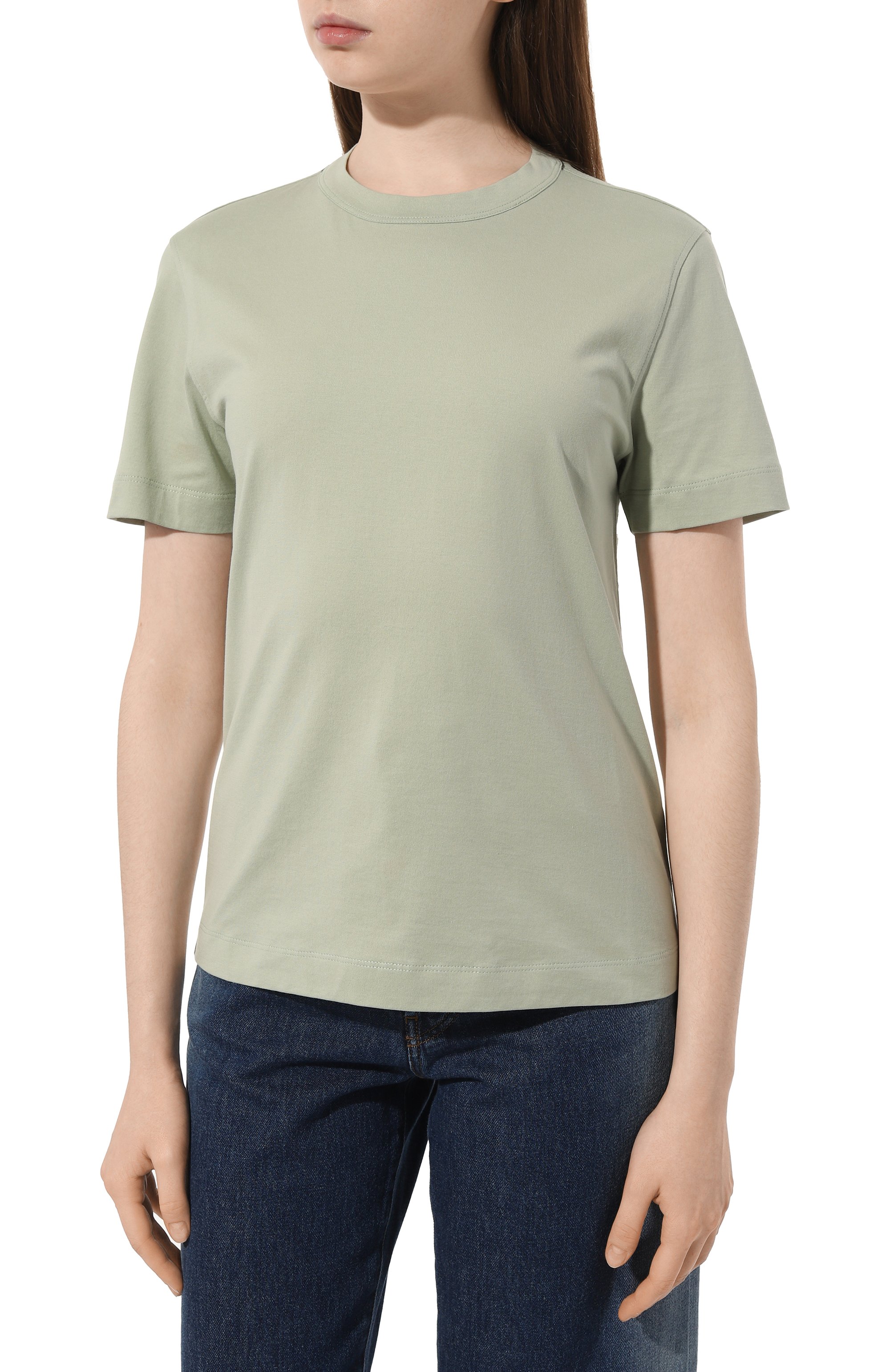 Хлопковая футболка BRUNELLO CUCINELLI, арт. M0T81BI100, фото 3