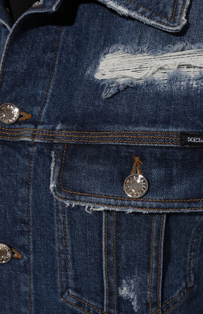 Джинсовая куртка DOLCE & GABBANA, арт. G9VZ8D/G8LN5, фото 5