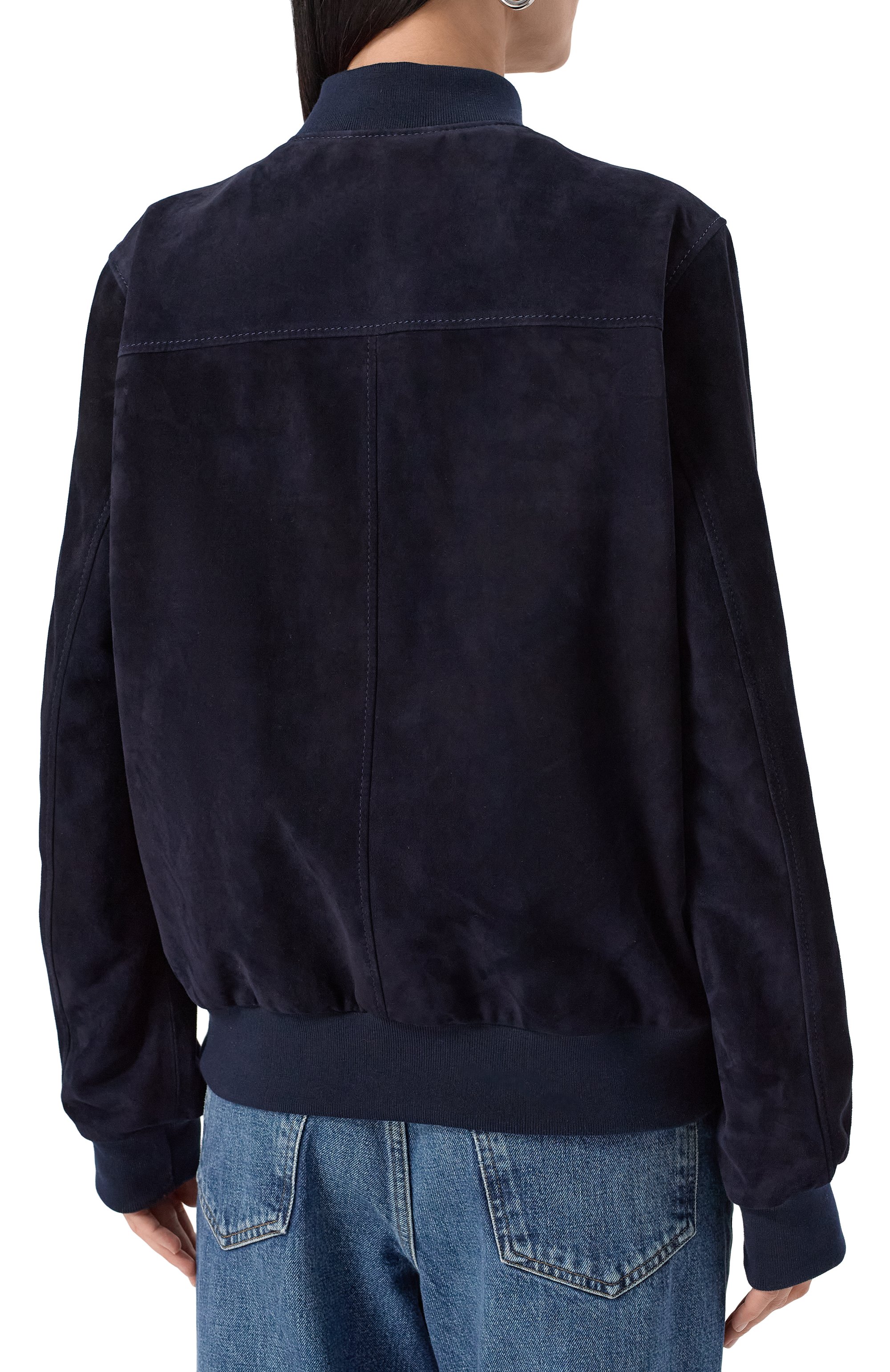 Замшевый бомбер MASLOV, арт. SMB01, фото 4