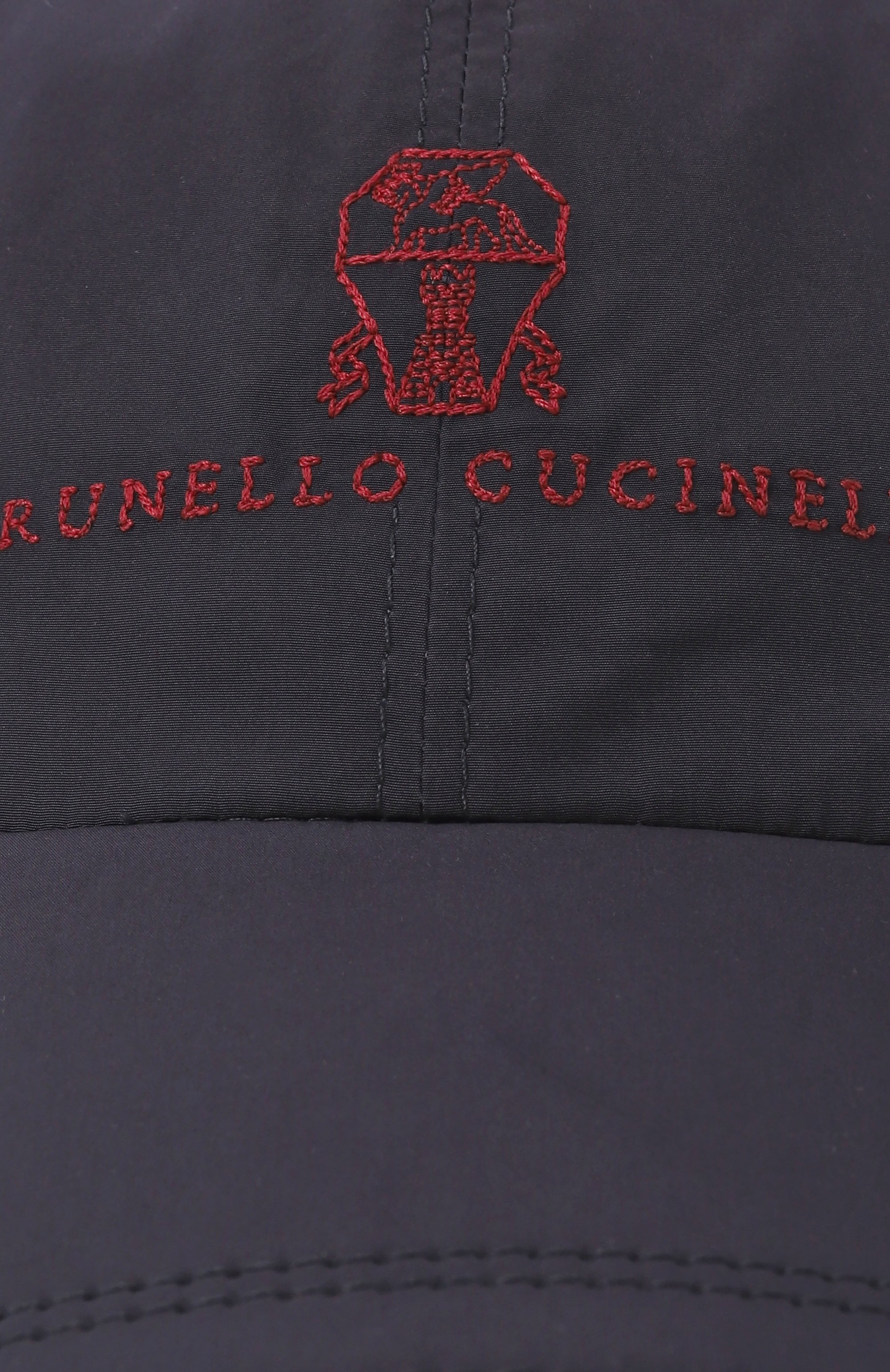 Бейсболка BRUNELLO CUCINELLI темно-синего цвета по цене 49950 руб., арт. MD4799850, фото 3 Бейсболка BRUNELLO CUCINELLI, арт. MD4799850, фото 3