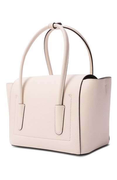 Сумка double beat medium COCCINELLE кремового цвета по цене 47250 руб., арт. E1 T8A 18 02 01, фото 4 Сумка double beat medium COCCINELLE, арт. E1 T8A 18 02 01, фото 4