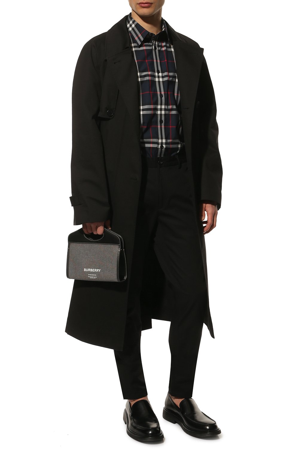 Комбинированная сумка BURBERRY, арт. 8050813, фото 3