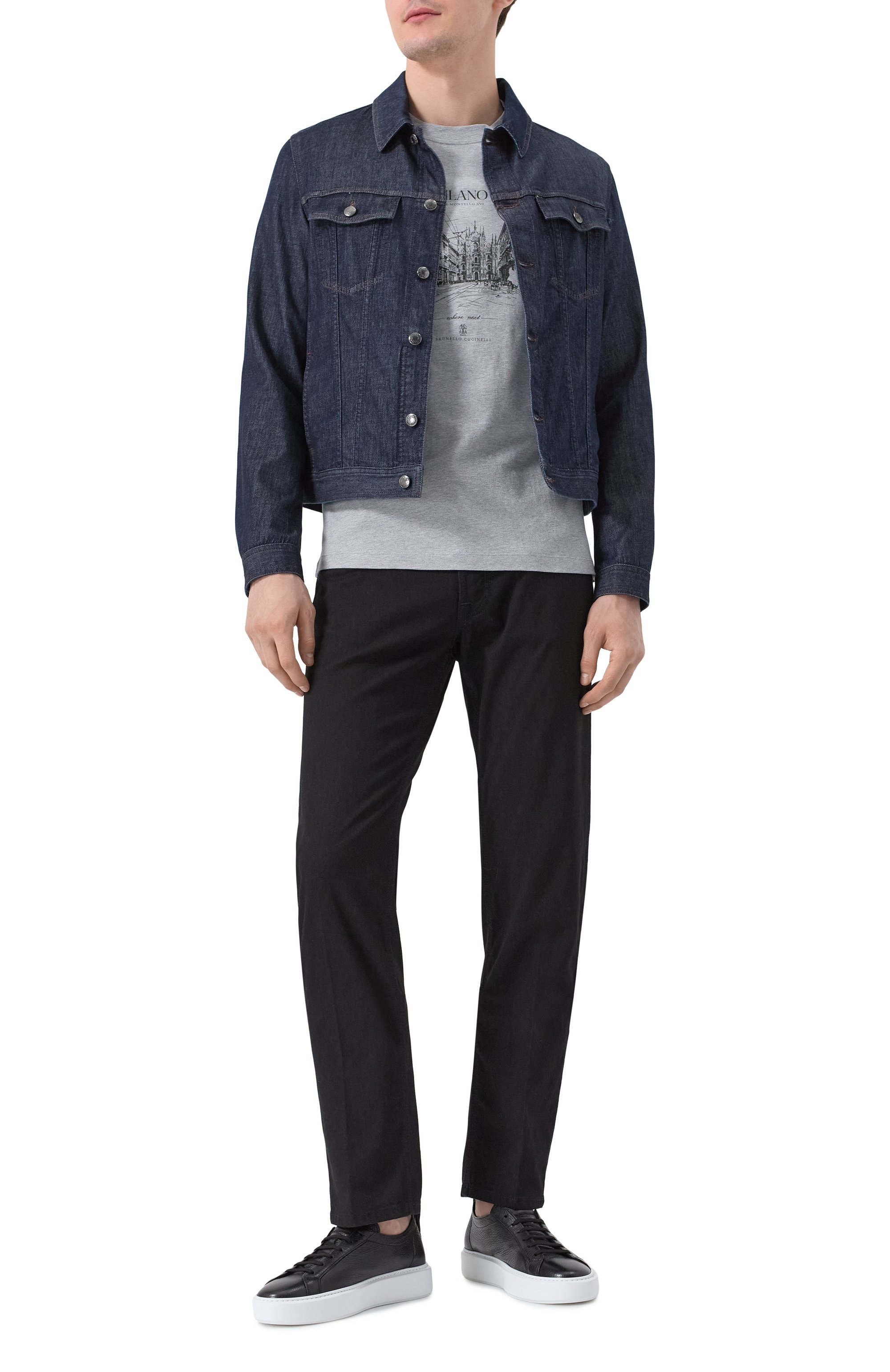 Джинсовая куртка CANALI, арт. 040986/PD01488, фото 2