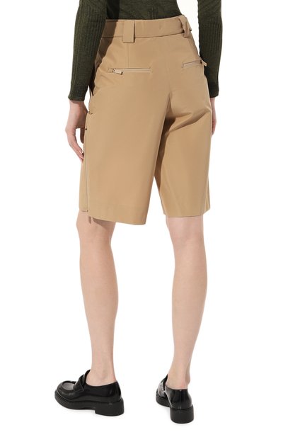 Шорты prada linea rossa PRADA бежевого цвета по цене 120000 руб., арт. 22H817-1V94-F0065-201, фото 4 Шорты prada linea rossa PRADA, арт. 22H817-1V94-F0065-201, фото 4