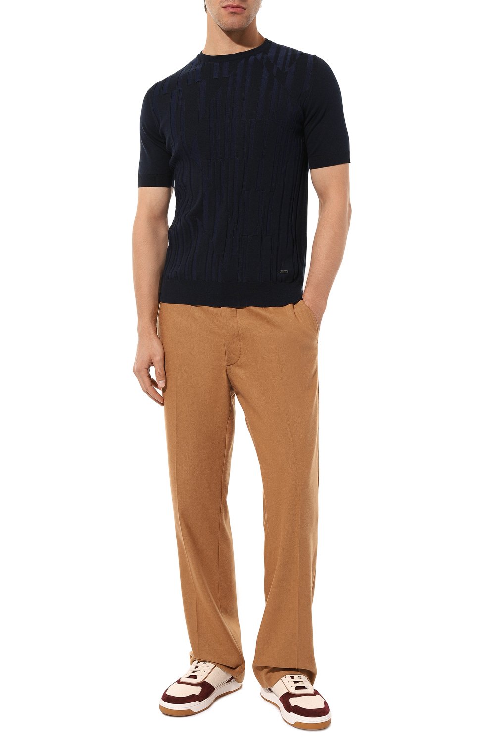 Джемпер из шелка и хлопка ZILLI, арт. MBZ-RN100-MIRR1/MC01, фото 2