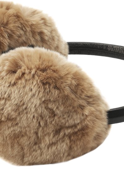 Наушники из меха кролика YVES SALOMON, арт. 8WAA819XXREXX, фото 2