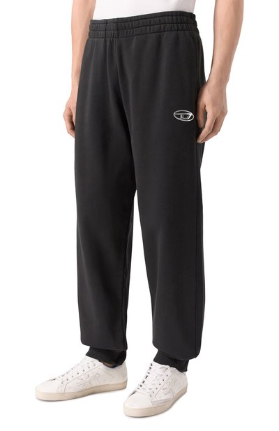 Хлопковые джоггеры DIESEL, арт. A21794/0BKBW, фото 3