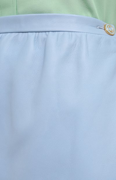 Кожаная юбка GUCCI, арт. 624138/XN336, фото 5