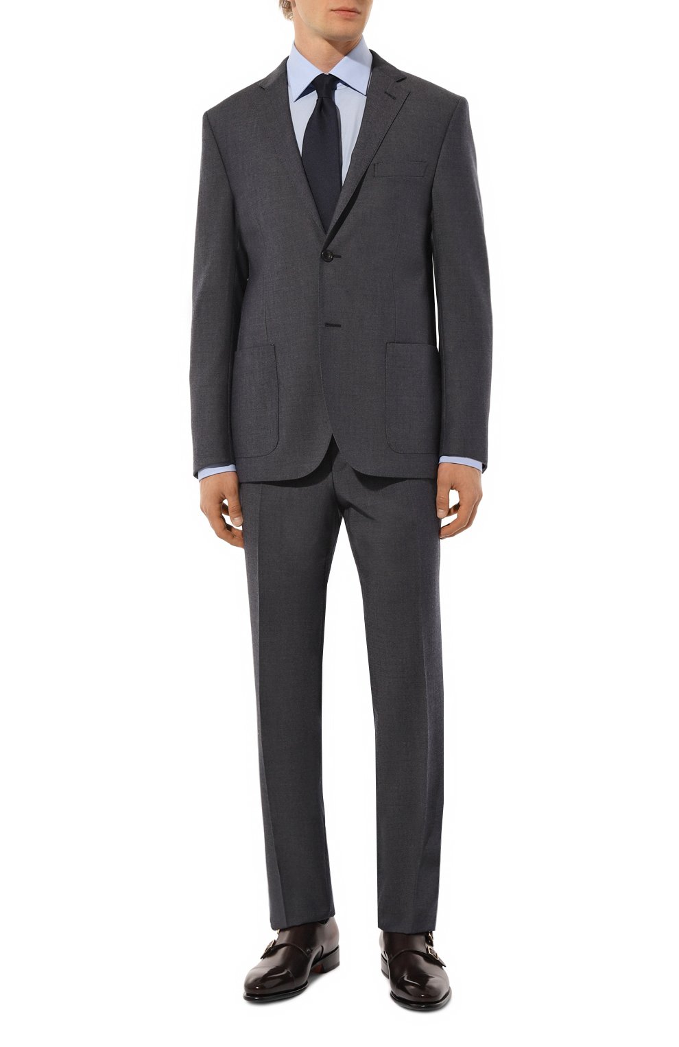 Кожаные монки carter SANTONI, арт. MCCG11652MC1HVSY, фото 2