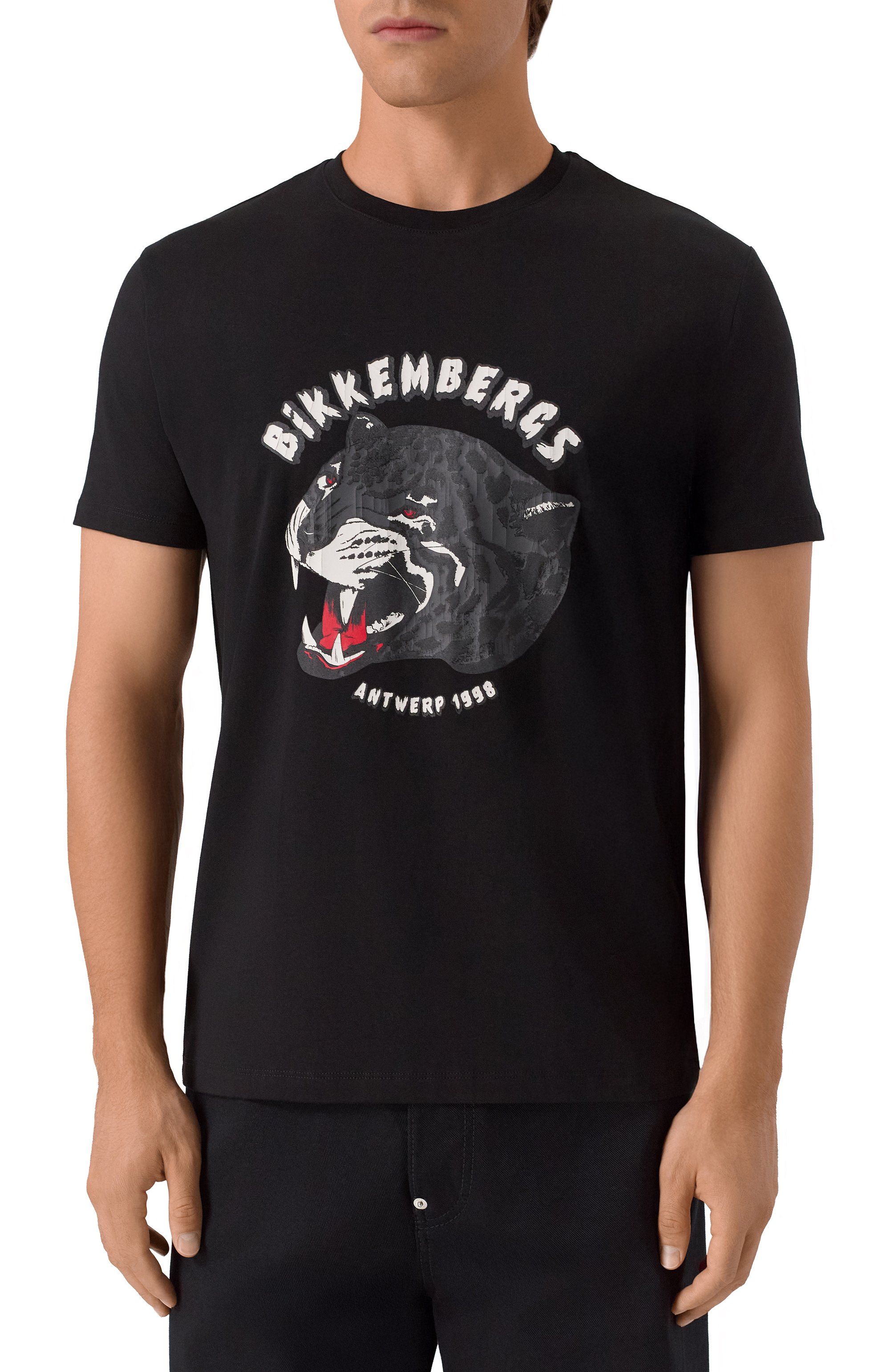 Хлопковая футболка DIRK BIKKEMBERGS, арт. BMT1210, фото 3