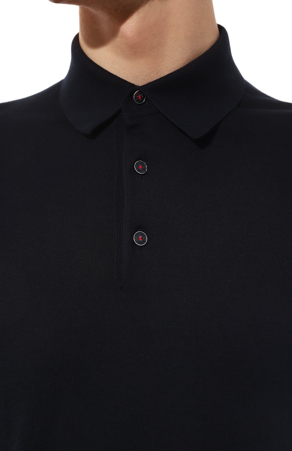 Хлопковое поло KITON, арт. UK33, фото 5