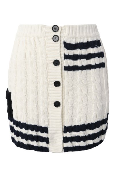 Женская хлопковая юбка MSGM, арт. 3841MDD193/257279