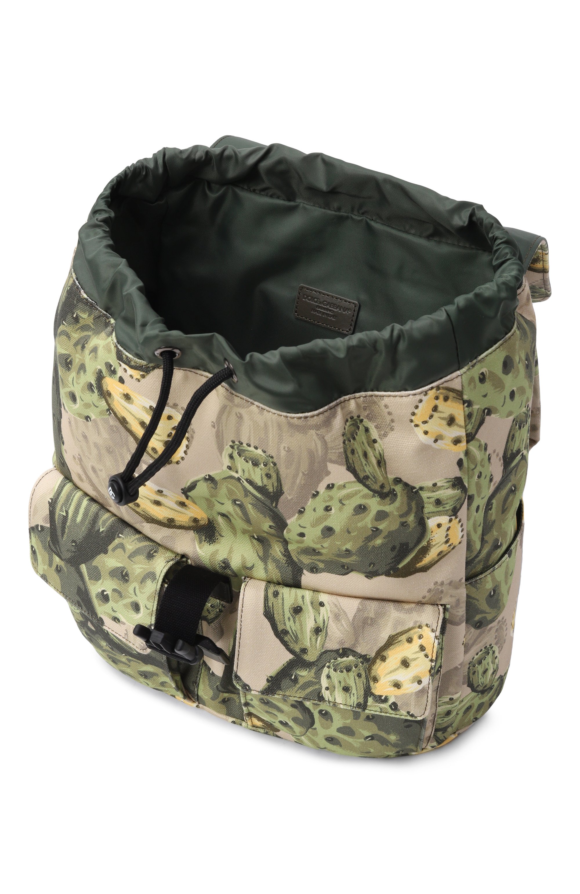 Рюкзак DOLCE & GABBANA зеленого цвета по цене 84200 руб., арт. EM0120/AZ331, фото 3 Рюкзак DOLCE & GABBANA, арт. EM0120/AZ331, фото 3