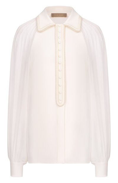 Женская блузка из вискозы и шелка ELIE SAAB, арт. SH132EF25CD020