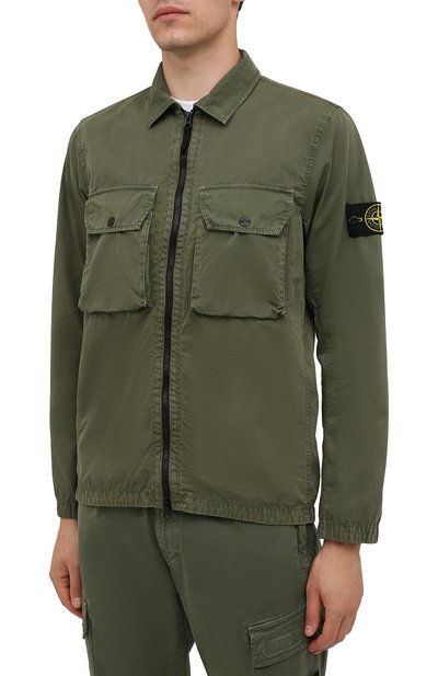 Хлопковая куртка STONE ISLAND, арт. 7515113WN, фото 3