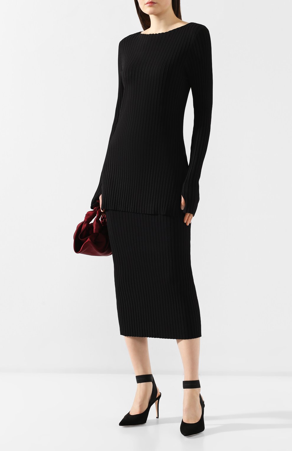 Юбка из вискозы TOTEME, арт. MURAN0 1902-1732, фото 2