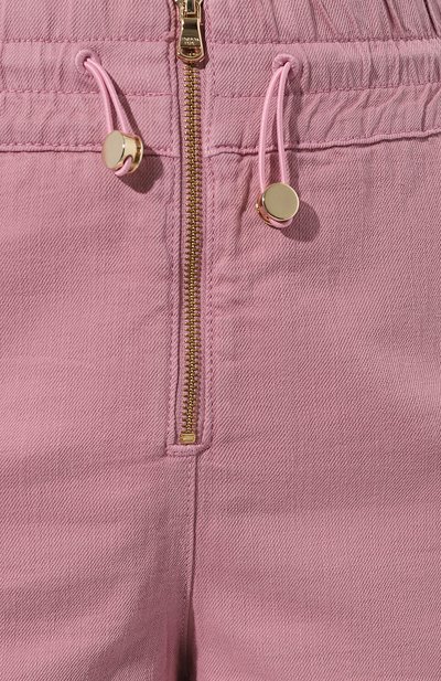 Шорты из хлопка и льна PATRIZIA PEPE, арт. 2P1482_A247, фото 5