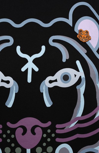 Хлопковый свитшот kenzo x wwf KENZO, арт. FB52SW8964M0, фото 5