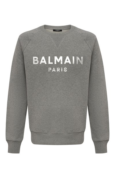 Хлопковый свитшот BALMAIN, арт. WH1JQ005/B122, фото 1