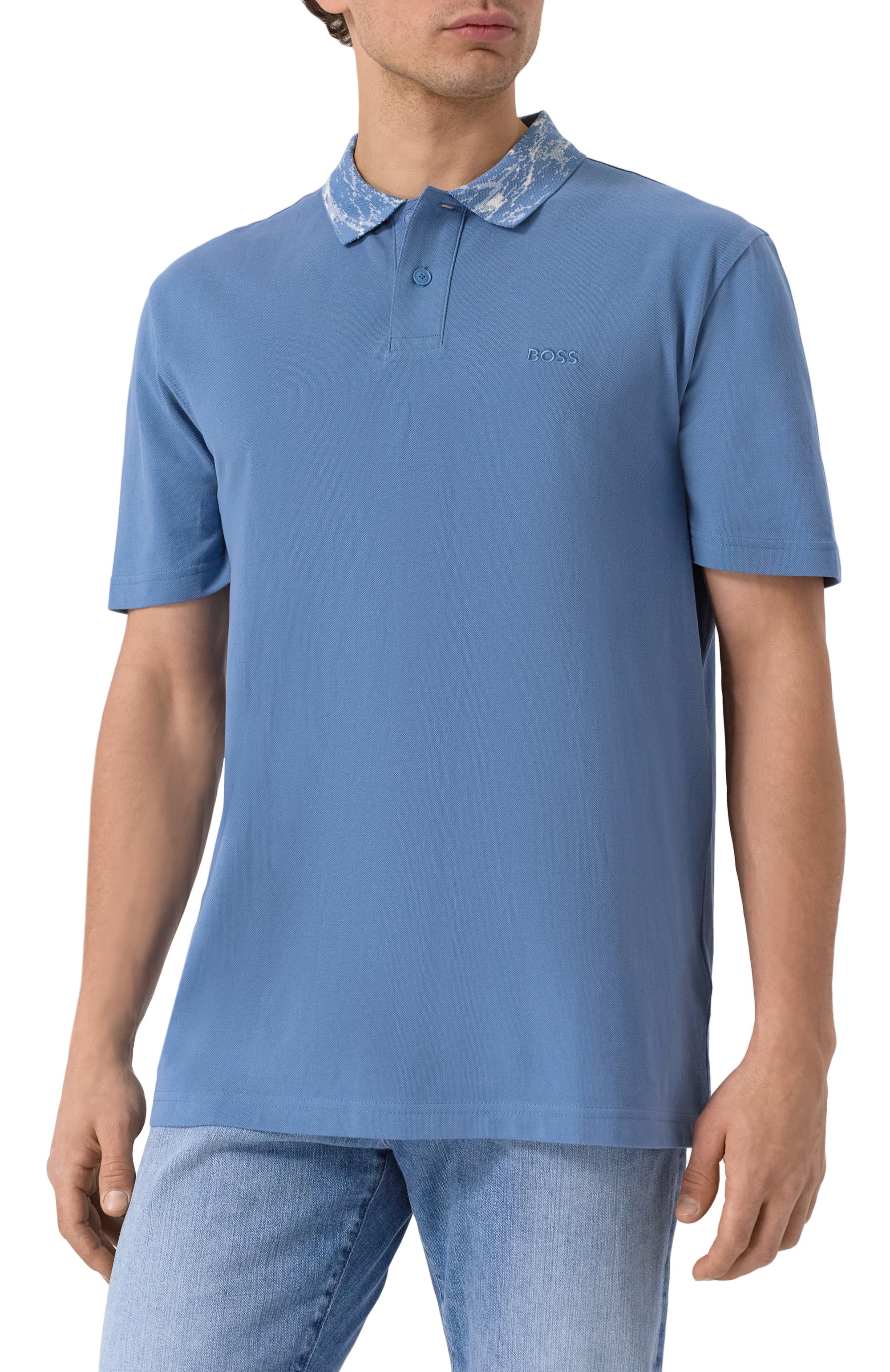 Хлопковое поло BOSS ORANGE, арт. 50537212, фото 3