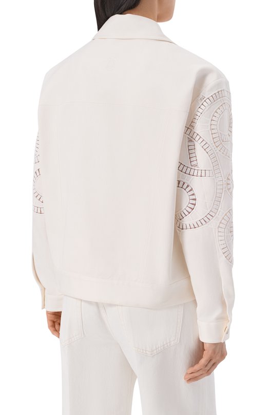 Куртка Elie Saab J0114/P0M01 Белый  J0114/P0M01 Фото 4