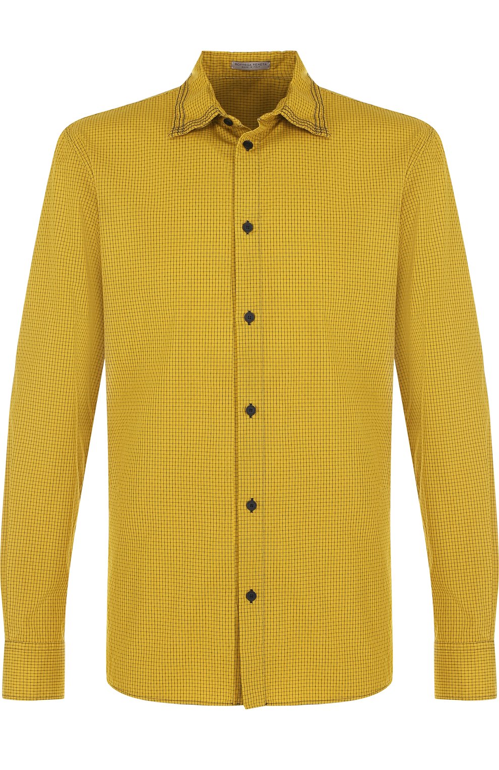 Хлопковая рубашка с воротником кент BOTTEGA VENETA, арт. 517138/VEP40, фото 1